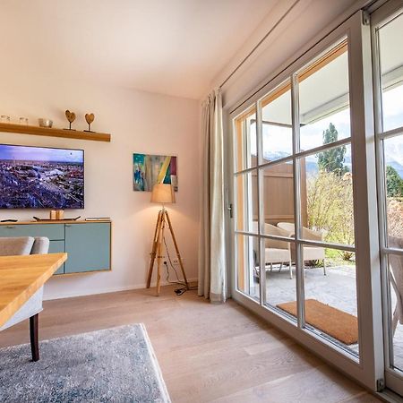 Koenigsblick Apartment การ์มิช-พาร์เทนเคียร์เชน ภายนอก รูปภาพ