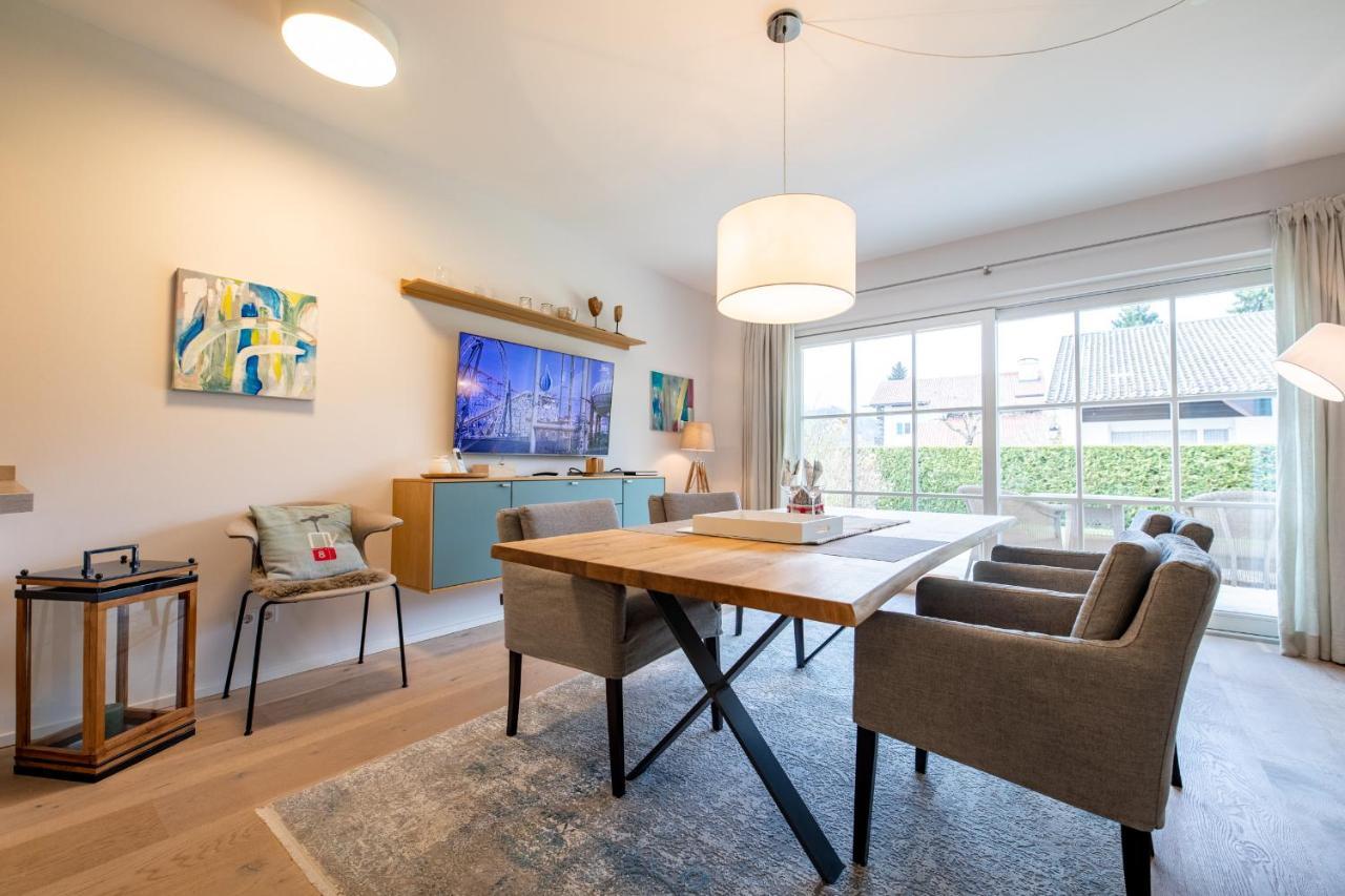 Koenigsblick Apartment การ์มิช-พาร์เทนเคียร์เชน ภายนอก รูปภาพ