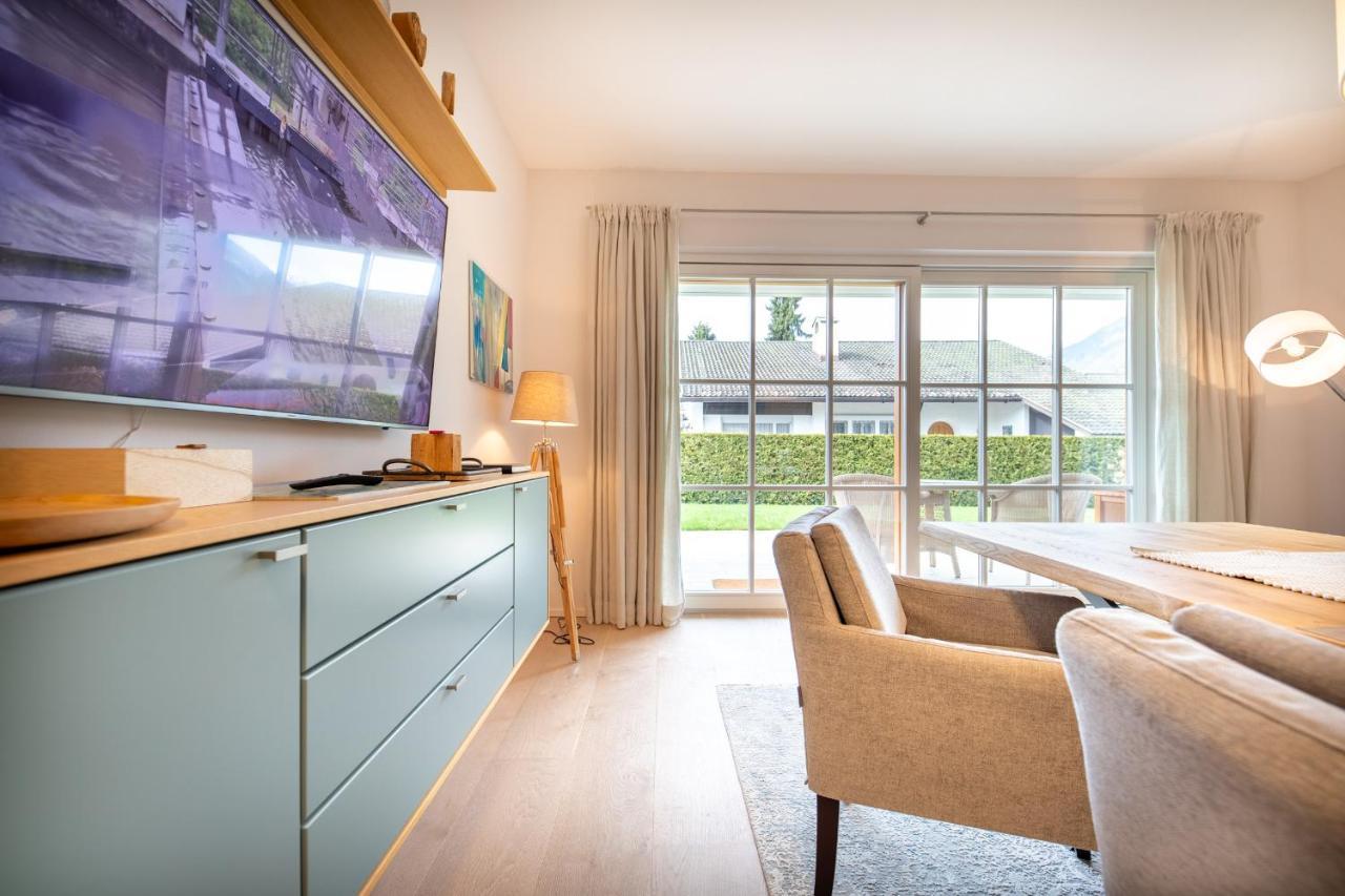 Koenigsblick Apartment การ์มิช-พาร์เทนเคียร์เชน ภายนอก รูปภาพ