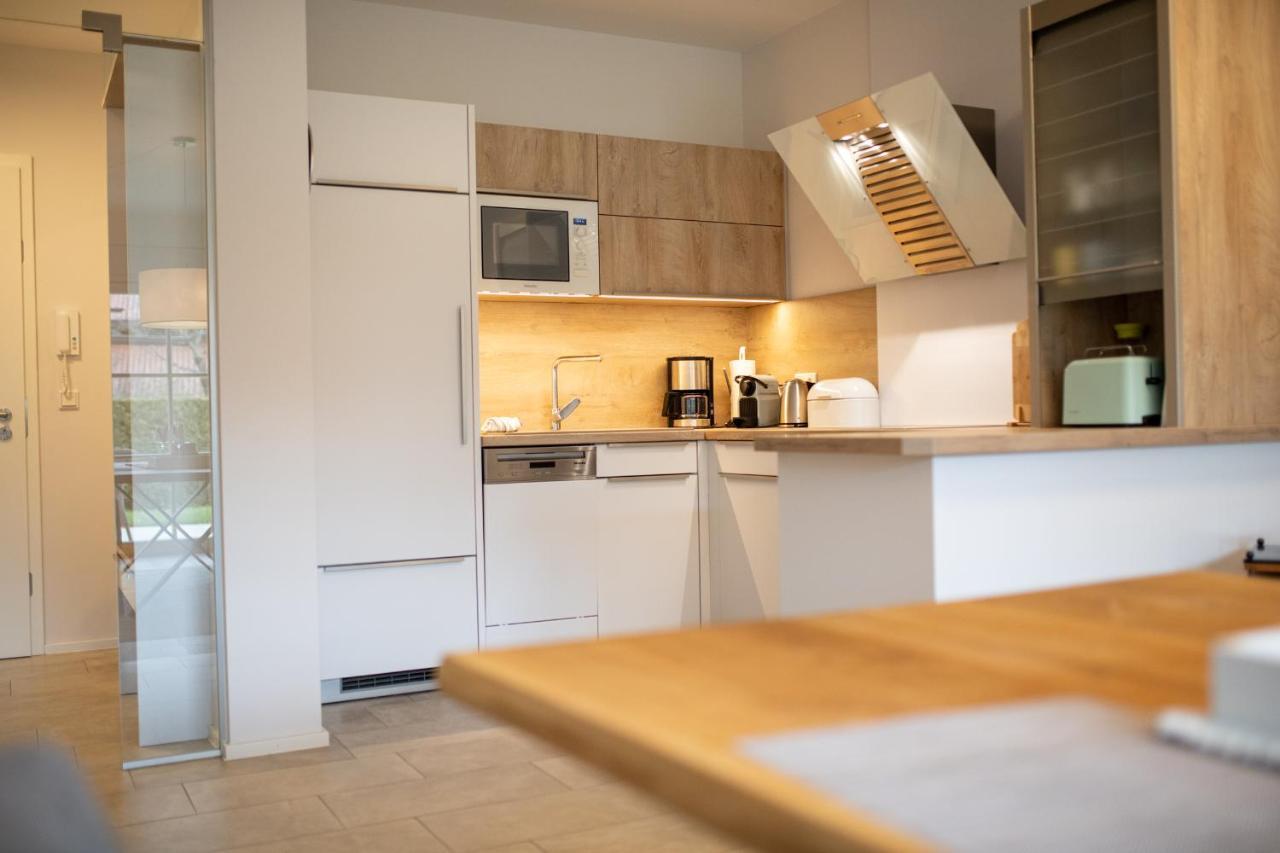 Koenigsblick Apartment การ์มิช-พาร์เทนเคียร์เชน ภายนอก รูปภาพ