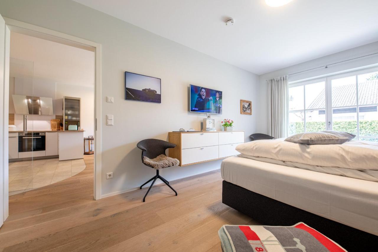 Koenigsblick Apartment การ์มิช-พาร์เทนเคียร์เชน ภายนอก รูปภาพ